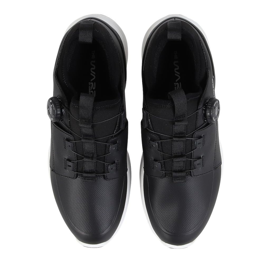 THE WARP BY ENNERRE ブラック スニーカー新品未使用【２５㌢】 THE WARP BY ENNERRE ブラック スニーカー新品未使用【25